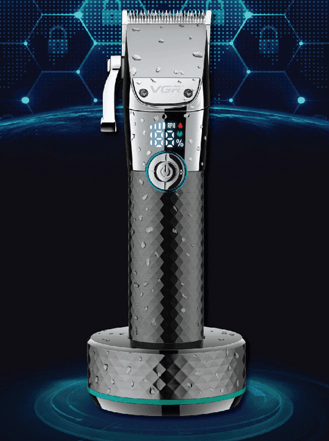 Tagliacapelli Professionale VGR V-682 – Rasoio, Clipper Barber, Regolabarba - 3