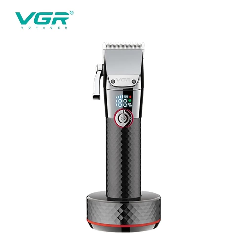 Tagliacapelli Professionale VGR V-682 – Rasoio, Clipper Barber, Regolabarba - 5