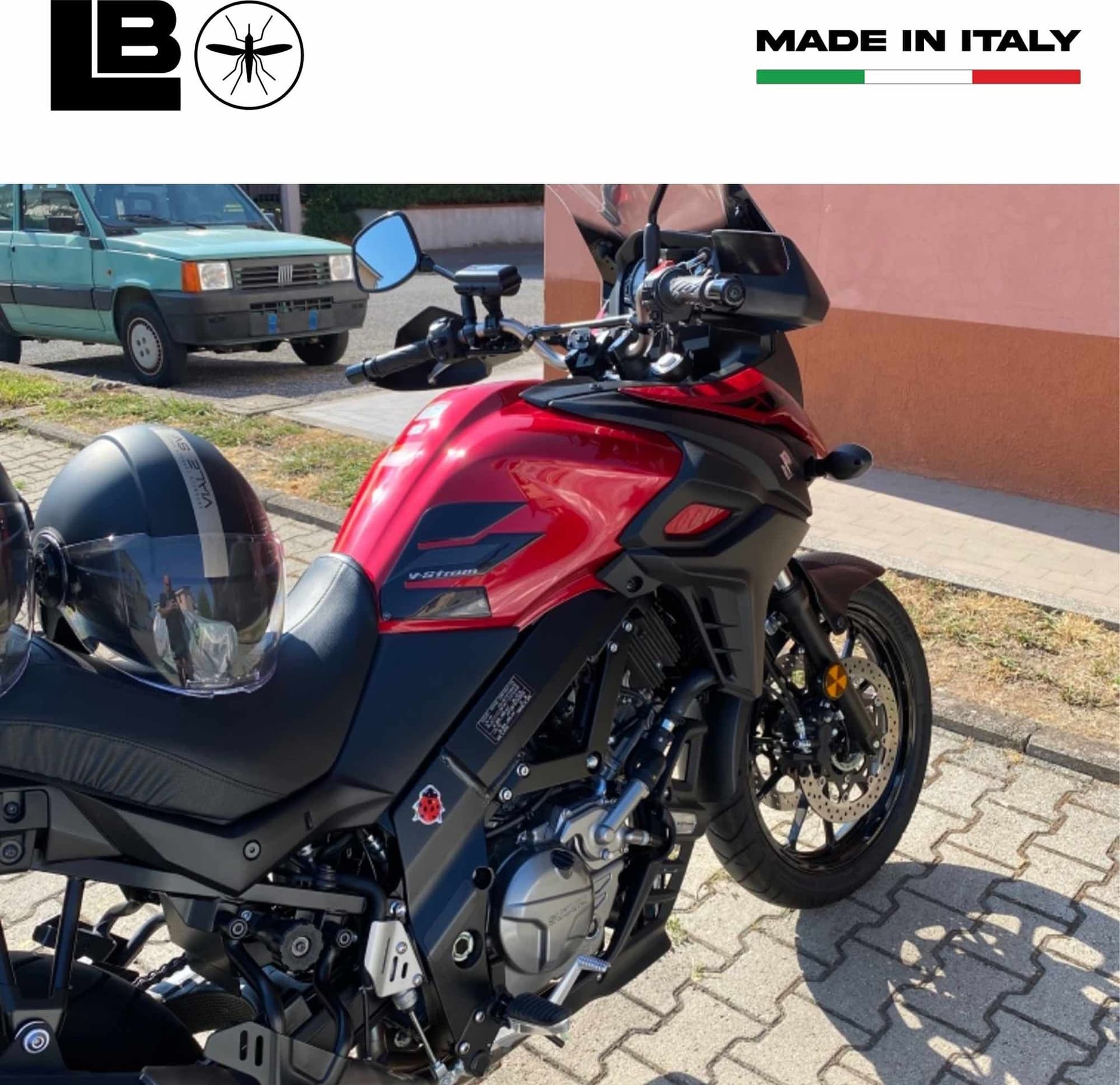 2 Protezioni Laterali Serbatoio compatibile con Suzuki V-Strom 650 2017-2025 - 7