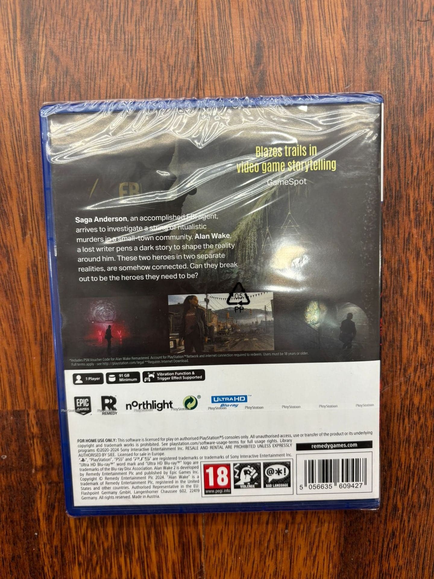 Alan Wake 2 Deluxe Edition PS5 UK - 4