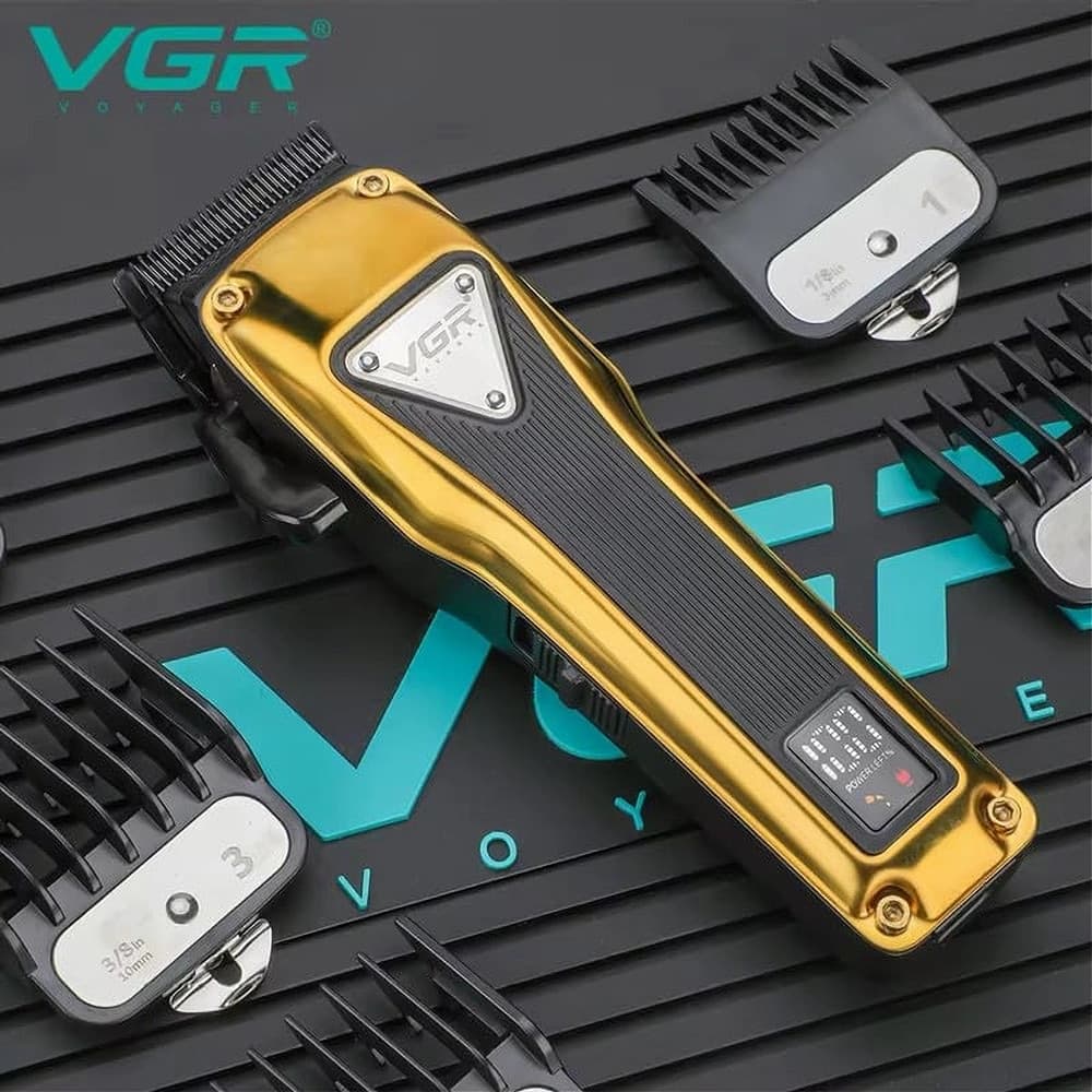 VGR V-137 Tagliacapelli Professionale Cordless | Rasoio Clipper Barber - 8
