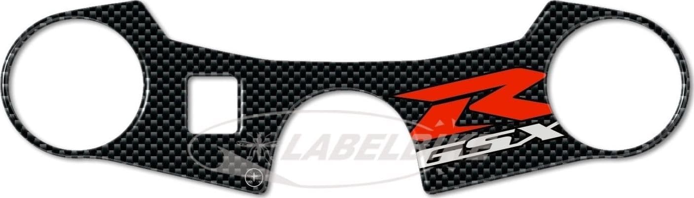 Adesivi 3D Protezione Piastra Sterzo compatibile con Suzuki GSX-R 1000 2005-2006 - 2