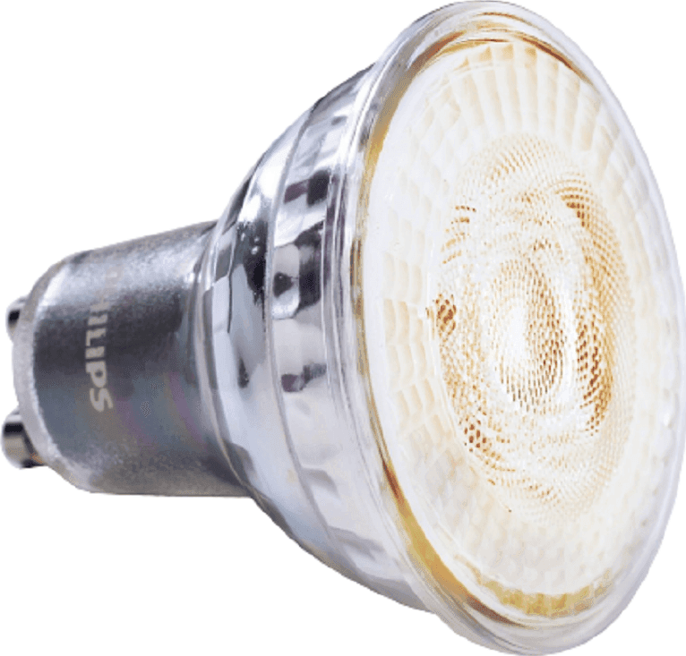 LAMPADINA 4.9W FARETTO SPOT LAMPADA VETRO LED GU10 LUCE NATURALE CALDA DIMMERABILE - 2