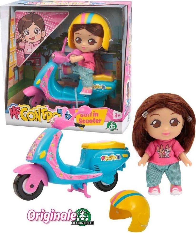 LO SCCOTER DI SOFì E LUì MINI DOLL 12 CM ME CONTRO TE GIOCATTOLO BAMBINE - 7