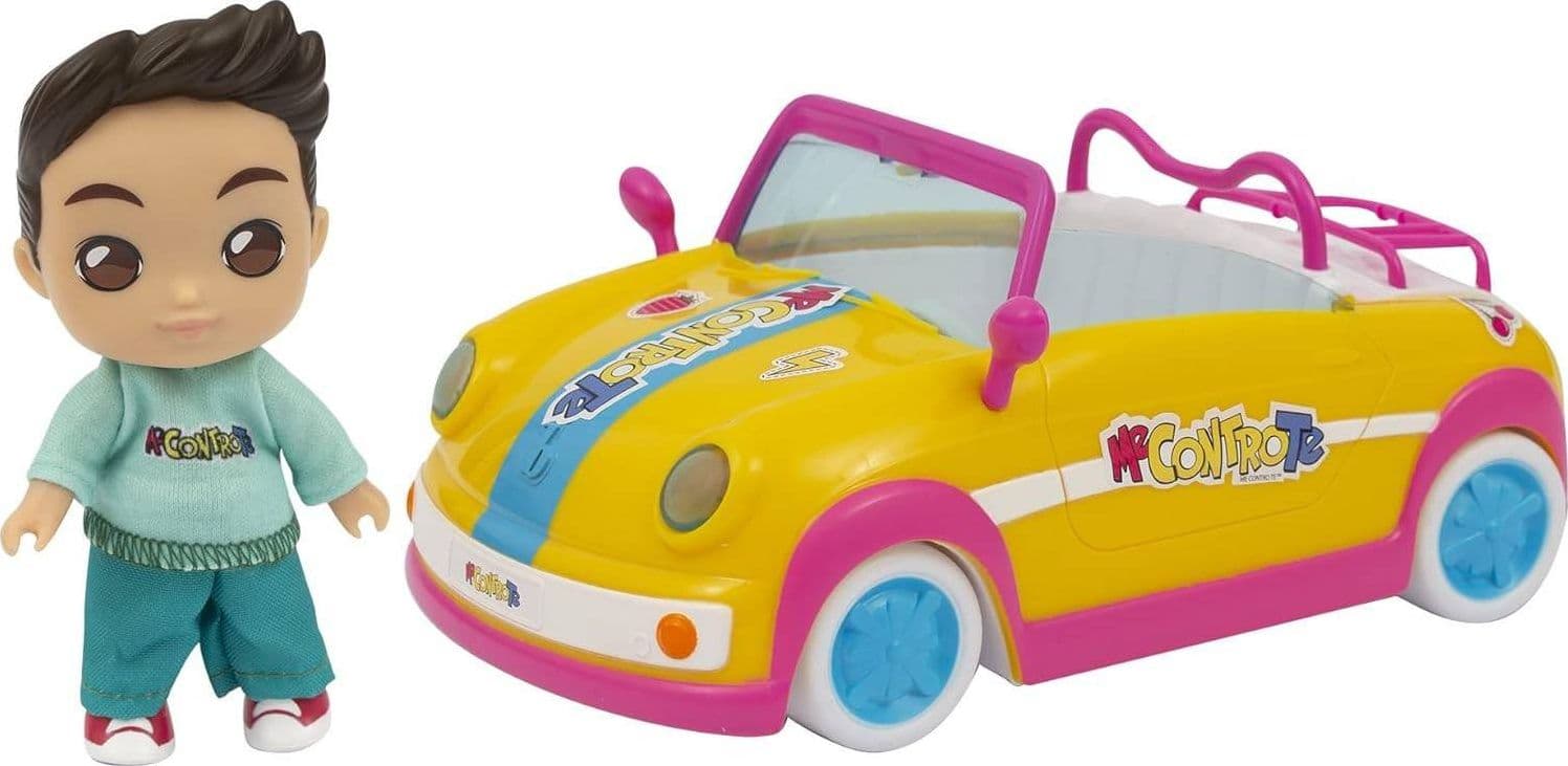 LA MACCHINA DI LUì E SOFì IN AUTO CABRIO GIOCO ME CONTRO TE CON MINI DOLL 12 CM - 7