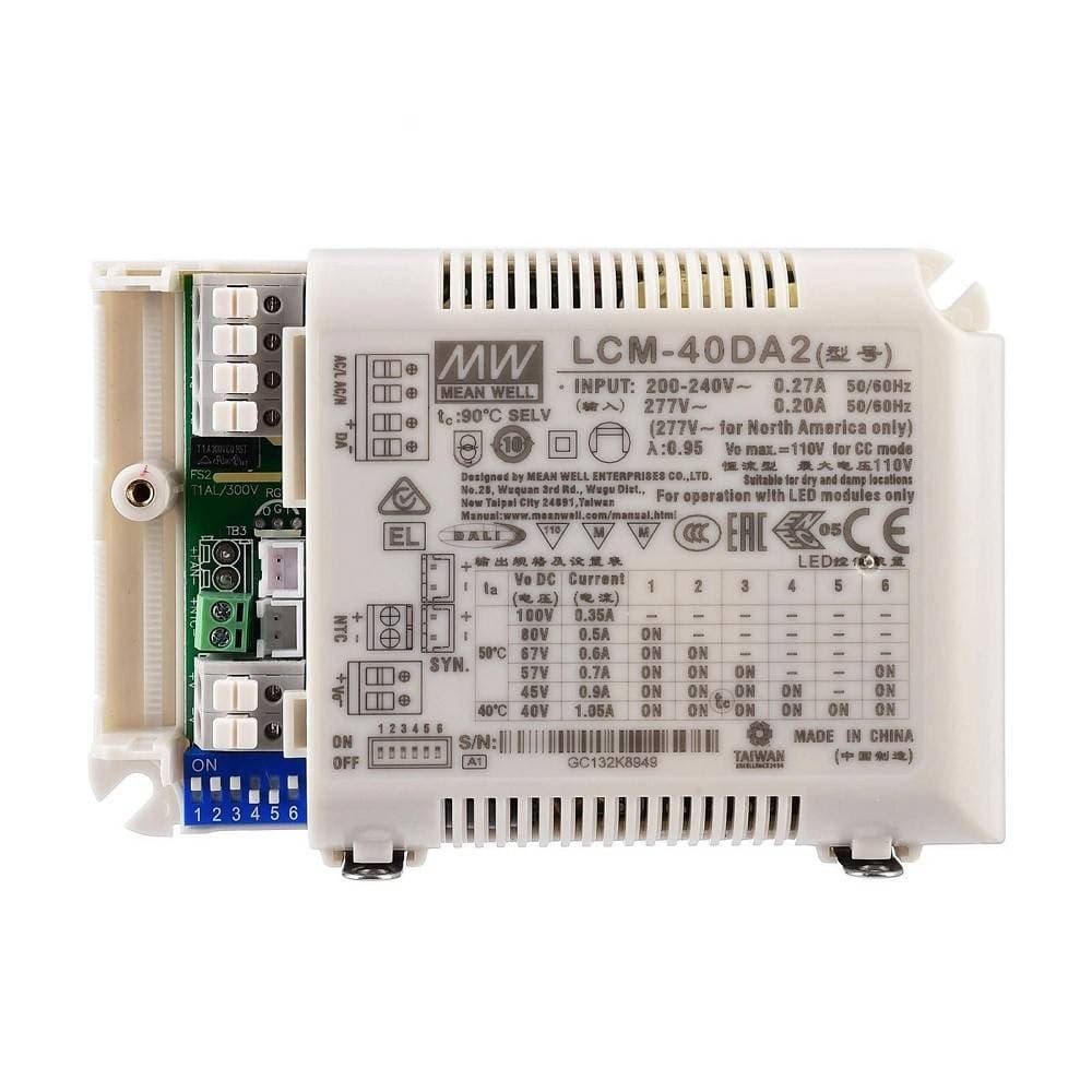 ALIMENTATORE MAX 42W MULTICORRENTE LED DRIVER DIMMERABILE LAMPADE PUSH DIMMER 230V - 3