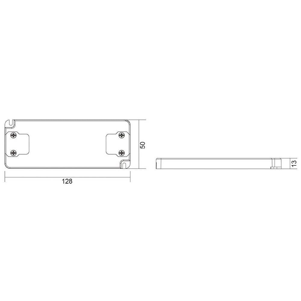 TRASFORMATORE LED DRIVER ALIMENTATORE SLIM 20W 2V-29 700MA LUCI FARETTI LAMPADE - 2