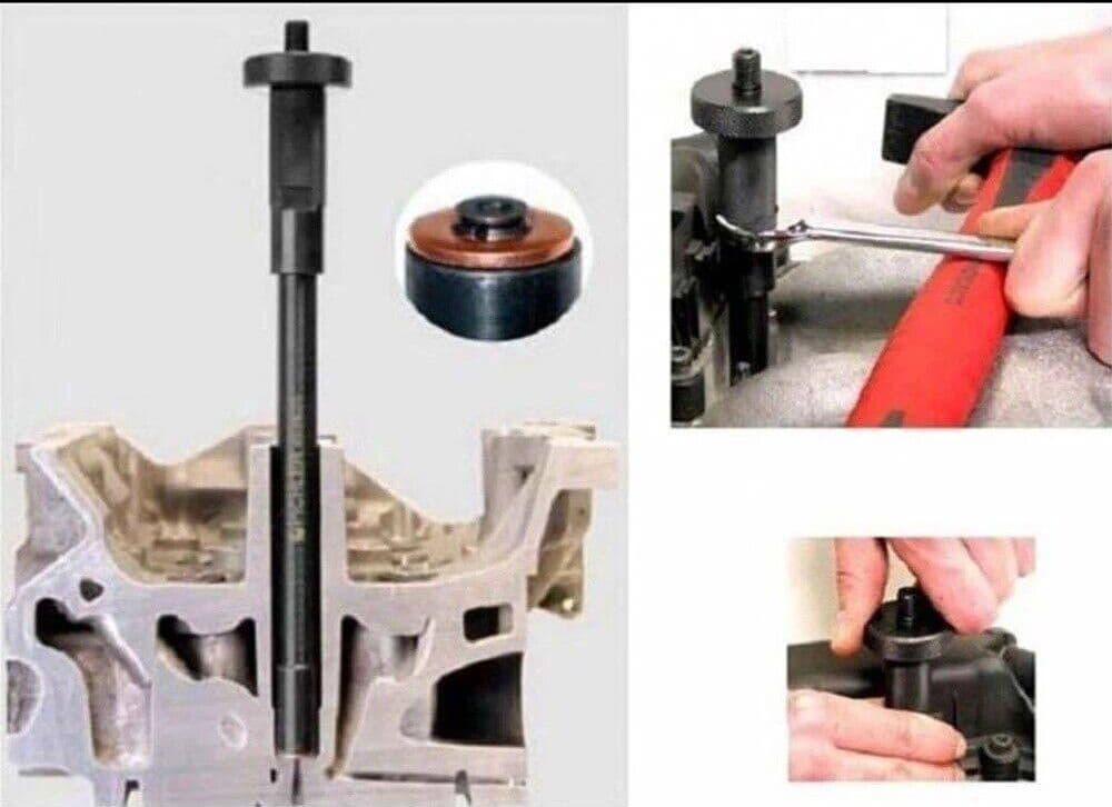 ESTRATTORE UNIVERSALE PER RIMOZIONE RONDELLE IN RAME SEDE INIETTORI 230MM 19799 - 8