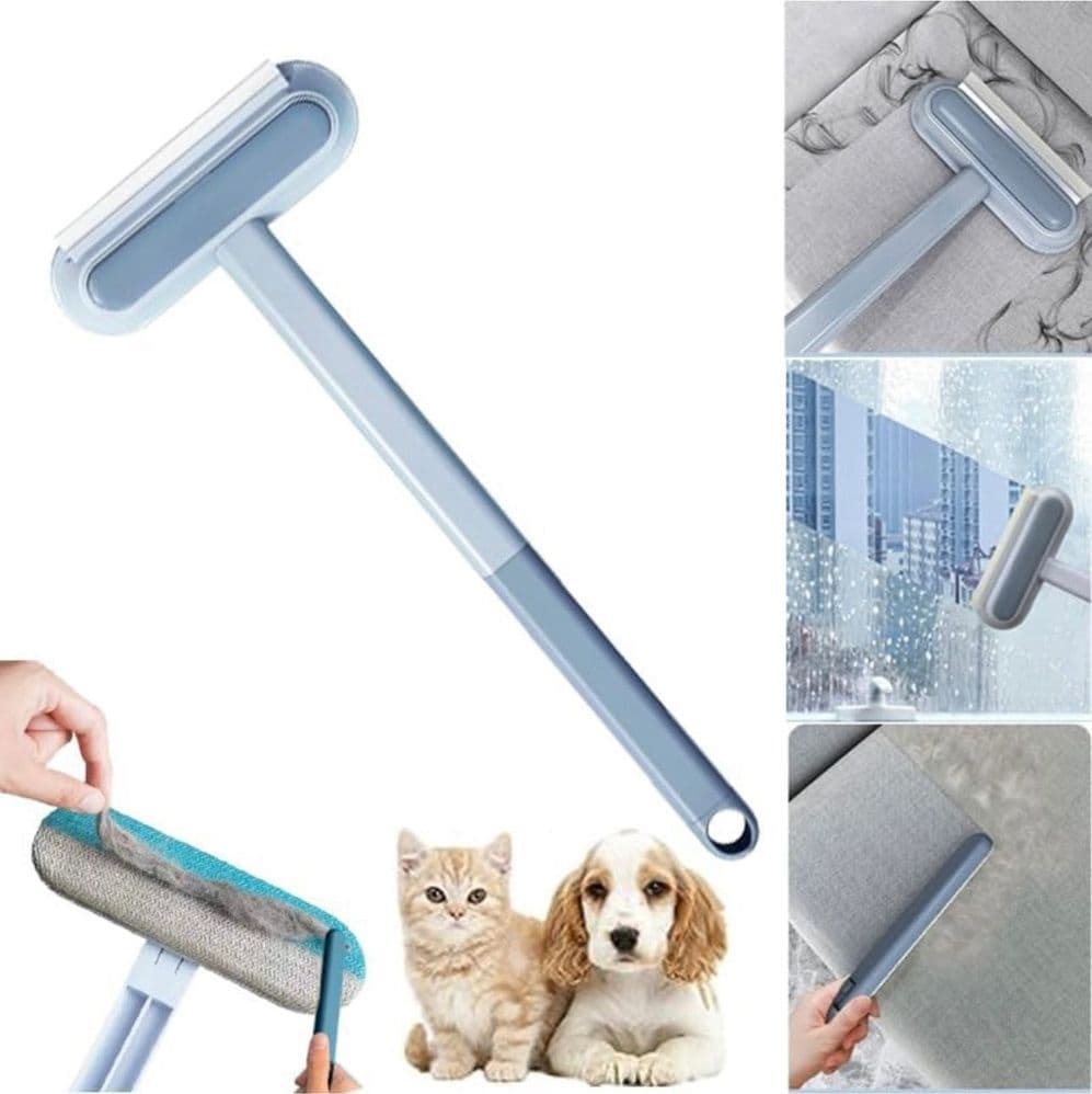 SPAZZOLA RIMUOVI PELI ANIMALI MULTIFUNZIONALE ASSORBENTE PULIZIA DIVANI﻿ TAPPETI - 5