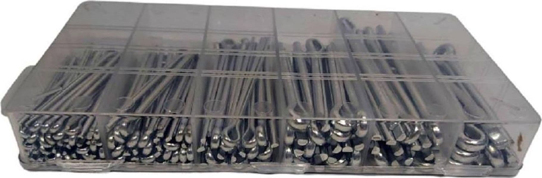 SET UNIVERSALE ASSORTIMENTO COPPIGLIE 144 PEZZI PERNI FERMI DI SICUREZZA - 9