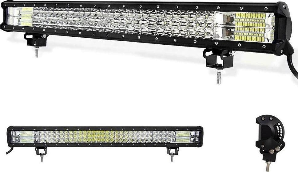FARO BARRA SUPPLEMENTARE PROFONDITA' AUTO FUORISTRADA 12V 24V 120LED 432 W 6500K - 10