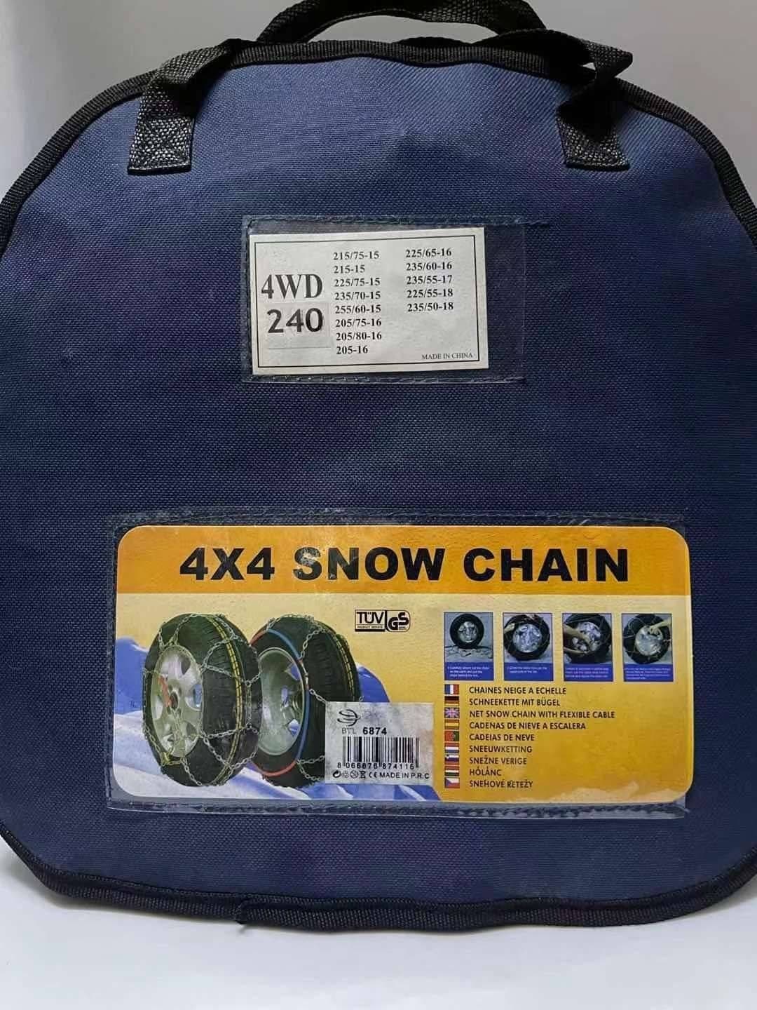 CATENE DA NEVE PER AUTO GRUPPO 4WD240 PNEUMATICI FACILI DA MONTARE OMOLOGATE - 2