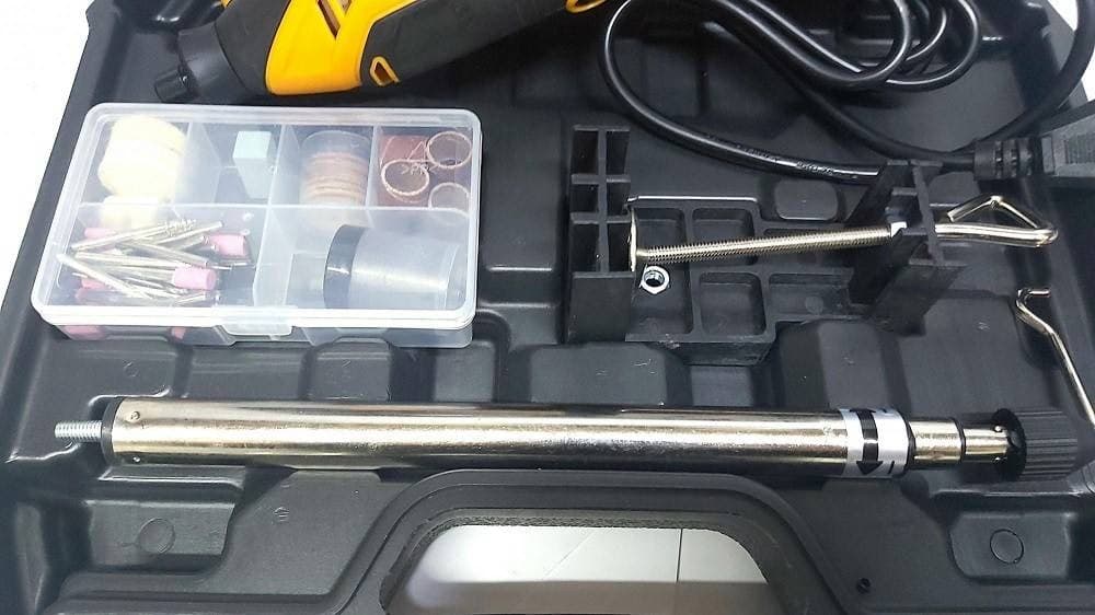 KIT MINI DRILL ELETTRICO UTENSILE ROTATIVO ACCESSORI TRAPANO ROTANTE P801208 - 12