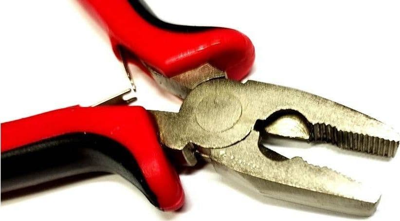SET 3 PEZZI MINI PINZE PINZETTE DI PRECISIONE 125 MM PER ELETTRONICA BRICOLAGE - 5