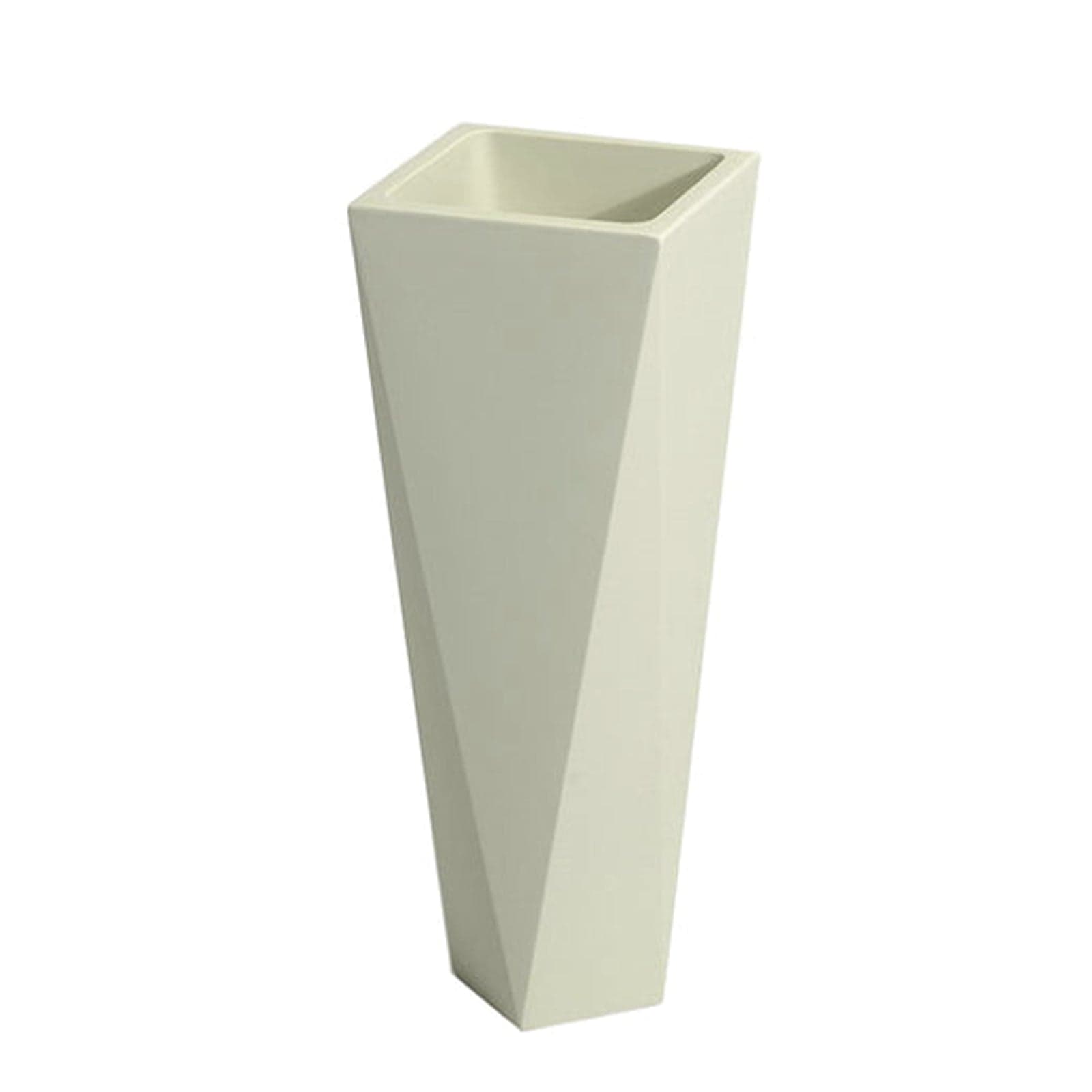 Vaso "Diamond" struttura in polietilene per esterno in Vasi tradizionali Decor Space - Altamura, commercioVirtuoso.it