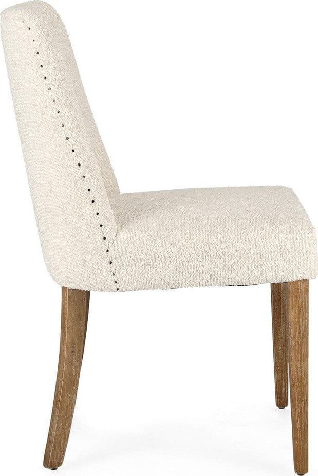 Sedia "Beatriz" con struttura in legno di quercia, per arredo interno 48 x 57 x h 88 cm in Sedie Decor Space - Altamura, commercioVirtuoso.it
