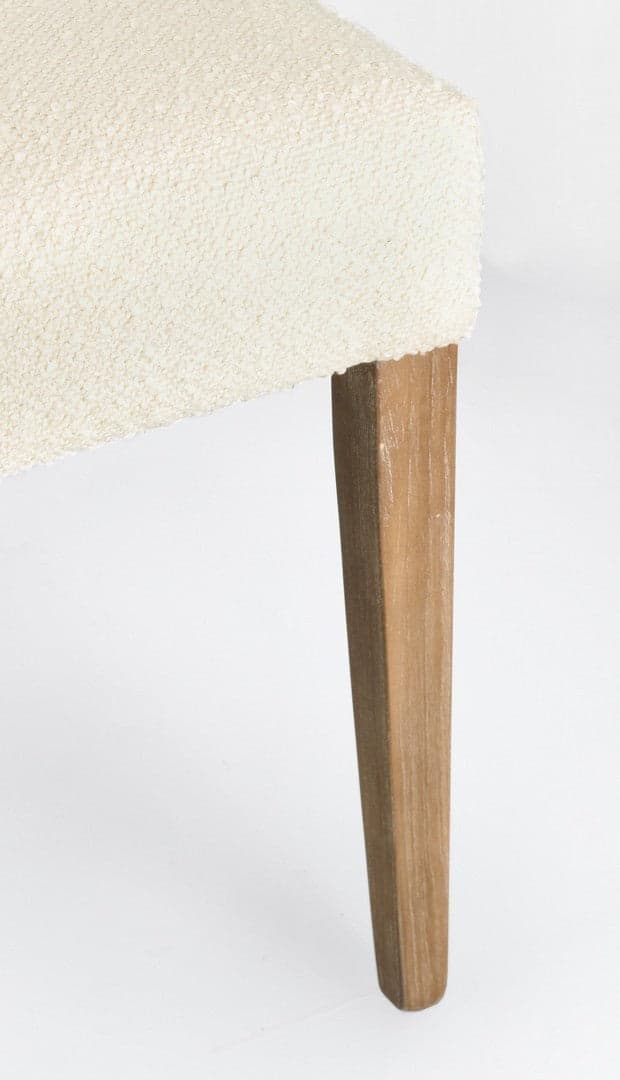 Sedia "Beatriz" con struttura in legno di quercia, per arredo interno 48 x 57 x h 88 cm in Sedie Decor Space - Altamura, commercioVirtuoso.it