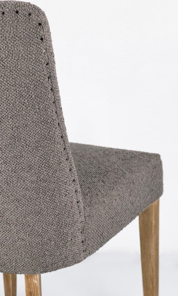 Sedia "Beatriz" con struttura in legno di quercia, per arredo interno 48 x 57 x h 88 cm in Sedie Decor Space - Altamura, commercioVirtuoso.it