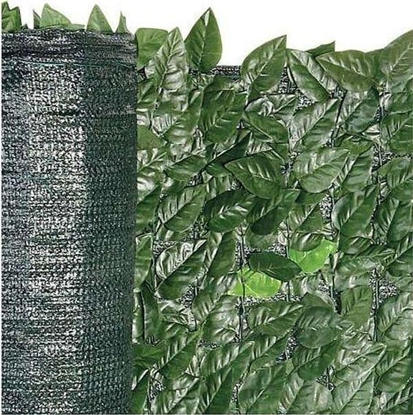 Siepe artificiale anticaduta "Edera" copertura per balcone ornamentale in Recinzioni decorative Decor Space - Altamura, commercioVirtuoso.it
