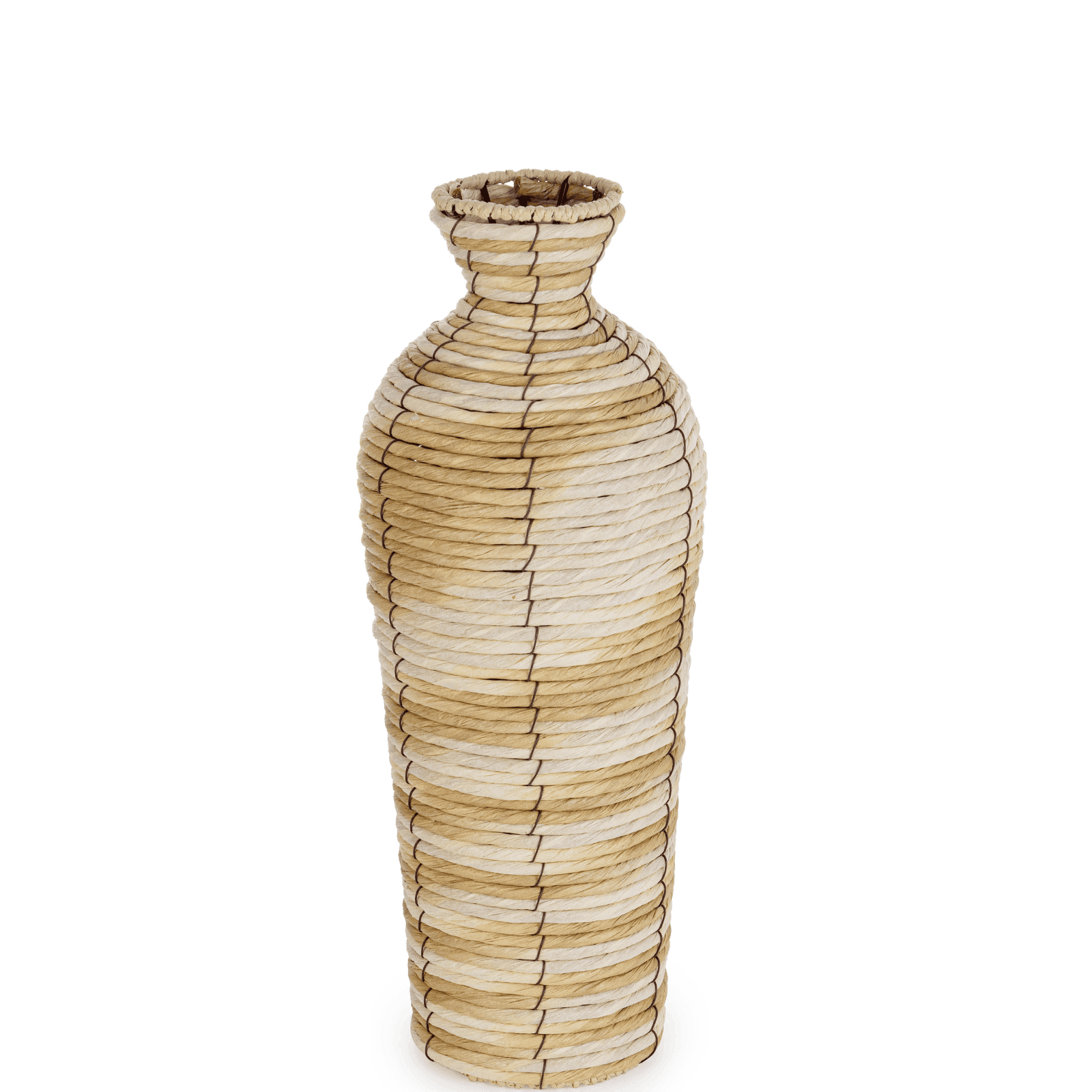 Vaso afrika alto carta 80% fil di ferro 20% Ø 17,5 x h 46,5 cm in Vasi Decor Space - Altamura, commercioVirtuoso.it