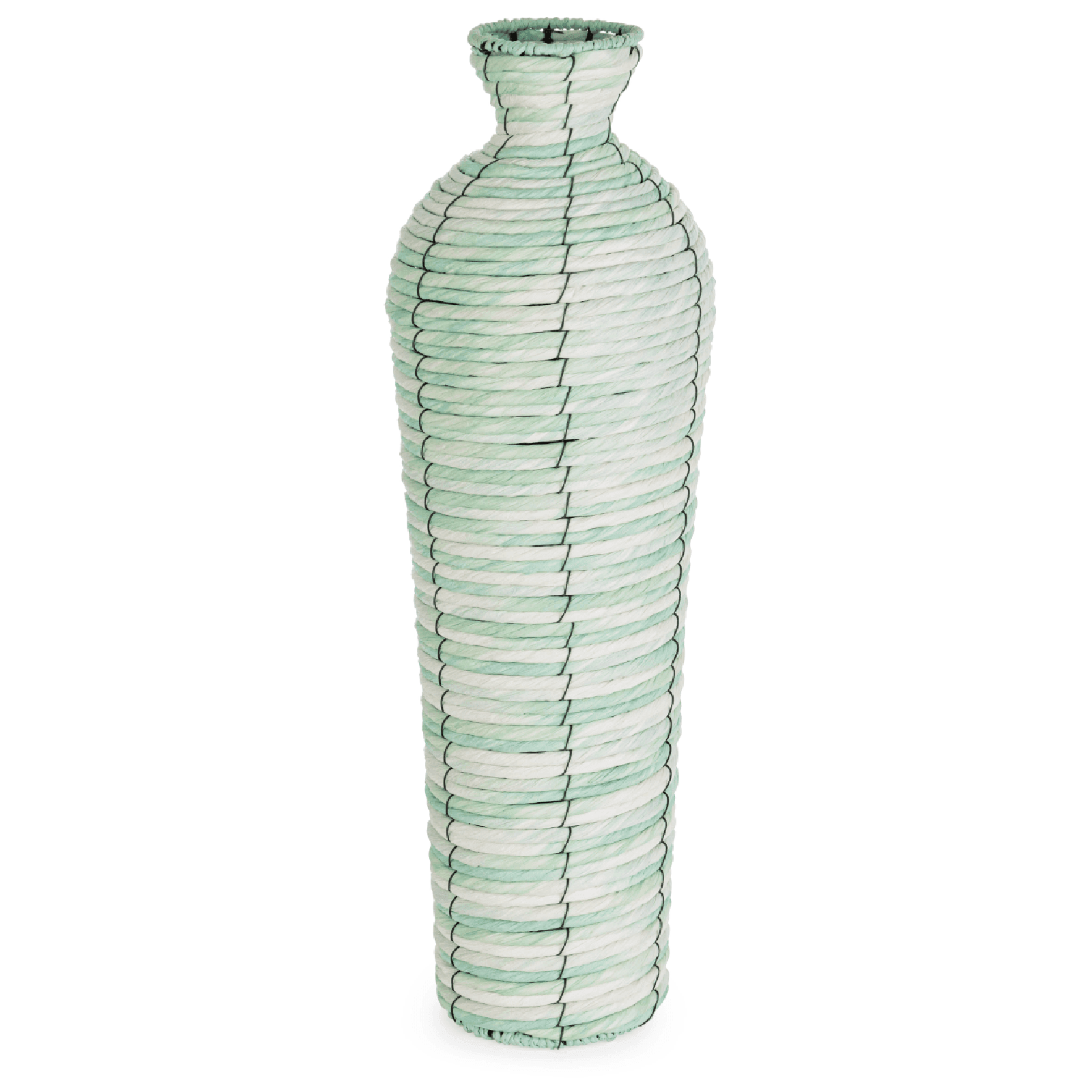 Vaso afrika alto carta 80% fil di ferro 20% Ø 17,5 x h 46,5 cm in Vasi Decor Space - Altamura, commercioVirtuoso.it