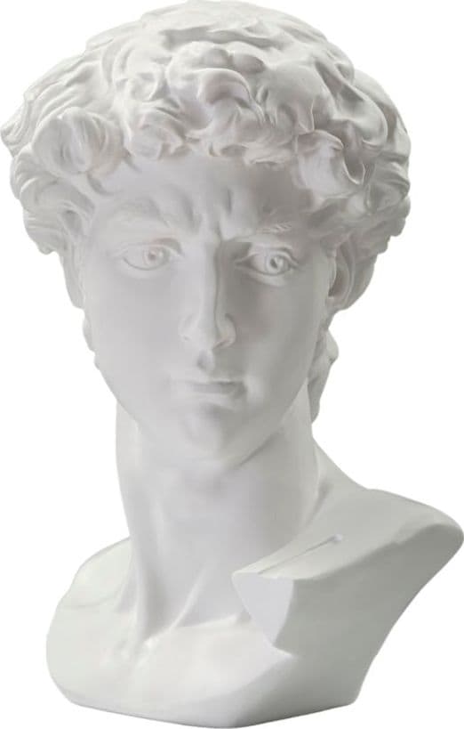 Scultura testa antica romana in poliresina per decorazioni ambienti in Statue Decor Space - Altamura, commercioVirtuoso.it