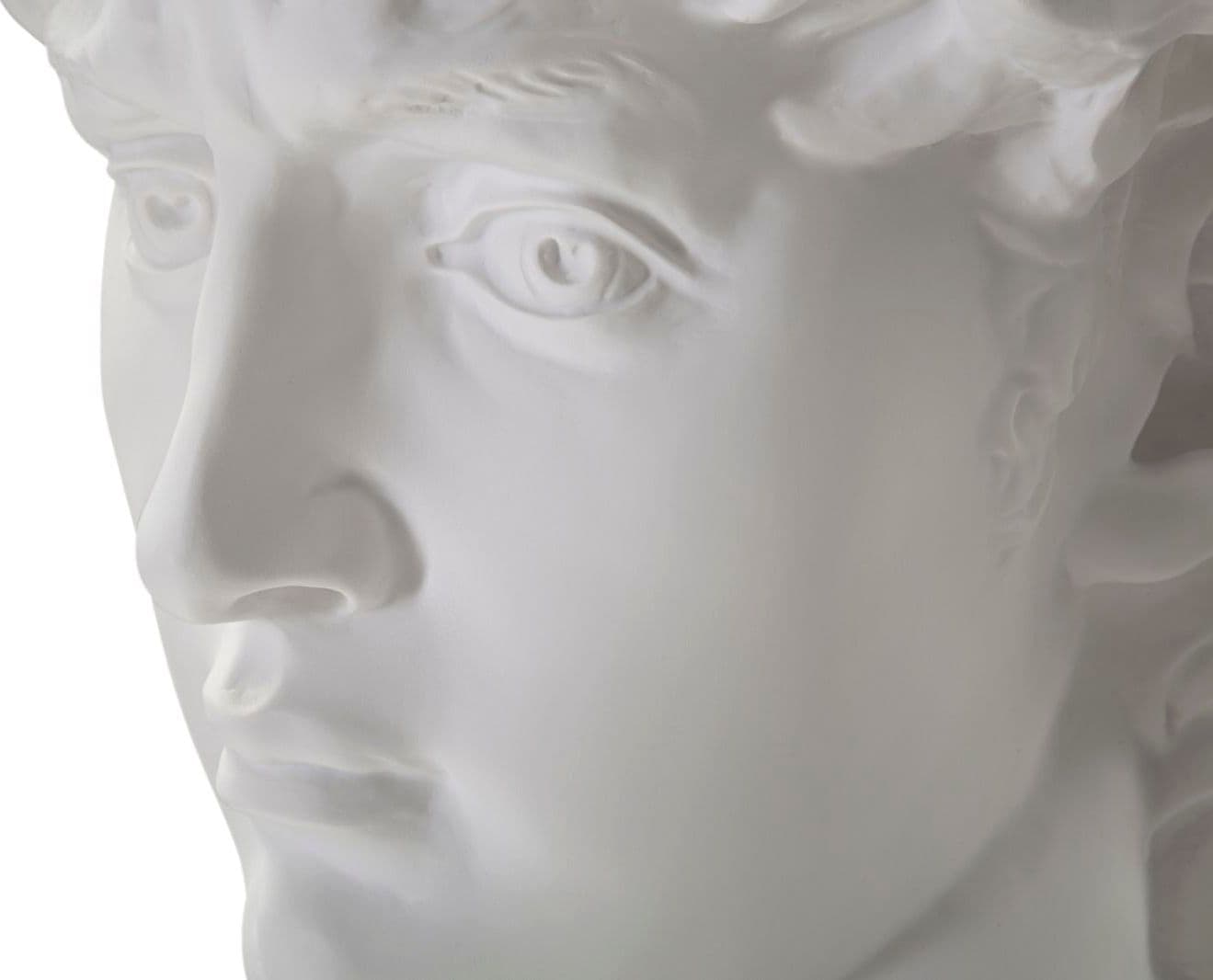 Scultura testa antica romana in poliresina per decorazioni ambienti in Statue Decor Space - Altamura, commercioVirtuoso.it