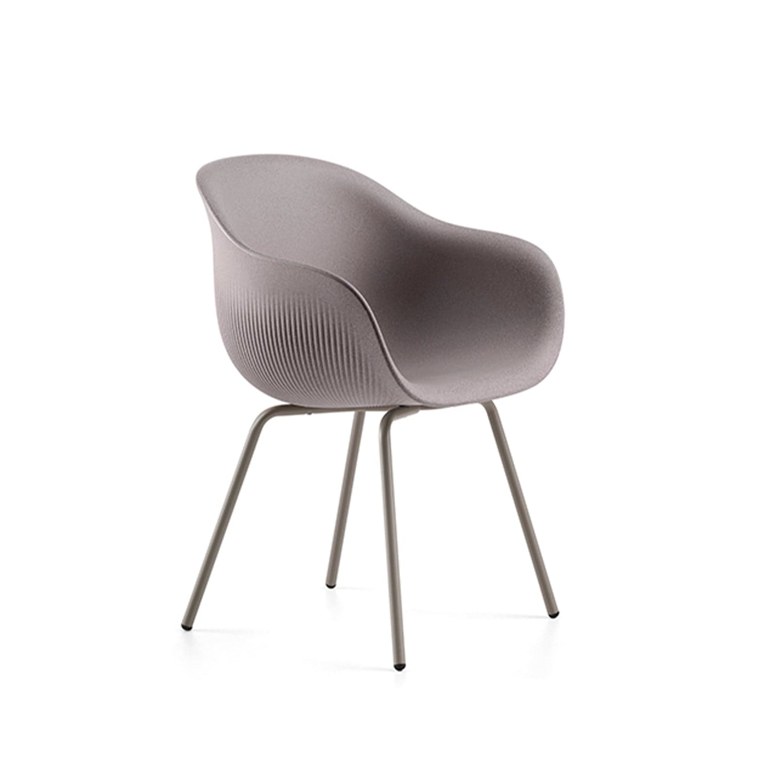 Sedia "Fade" struttura in polietilene e gambe in metallo per esterno in Sedie per tavolo da giardino Decor Space - Altamura, commercioVirtuoso.it