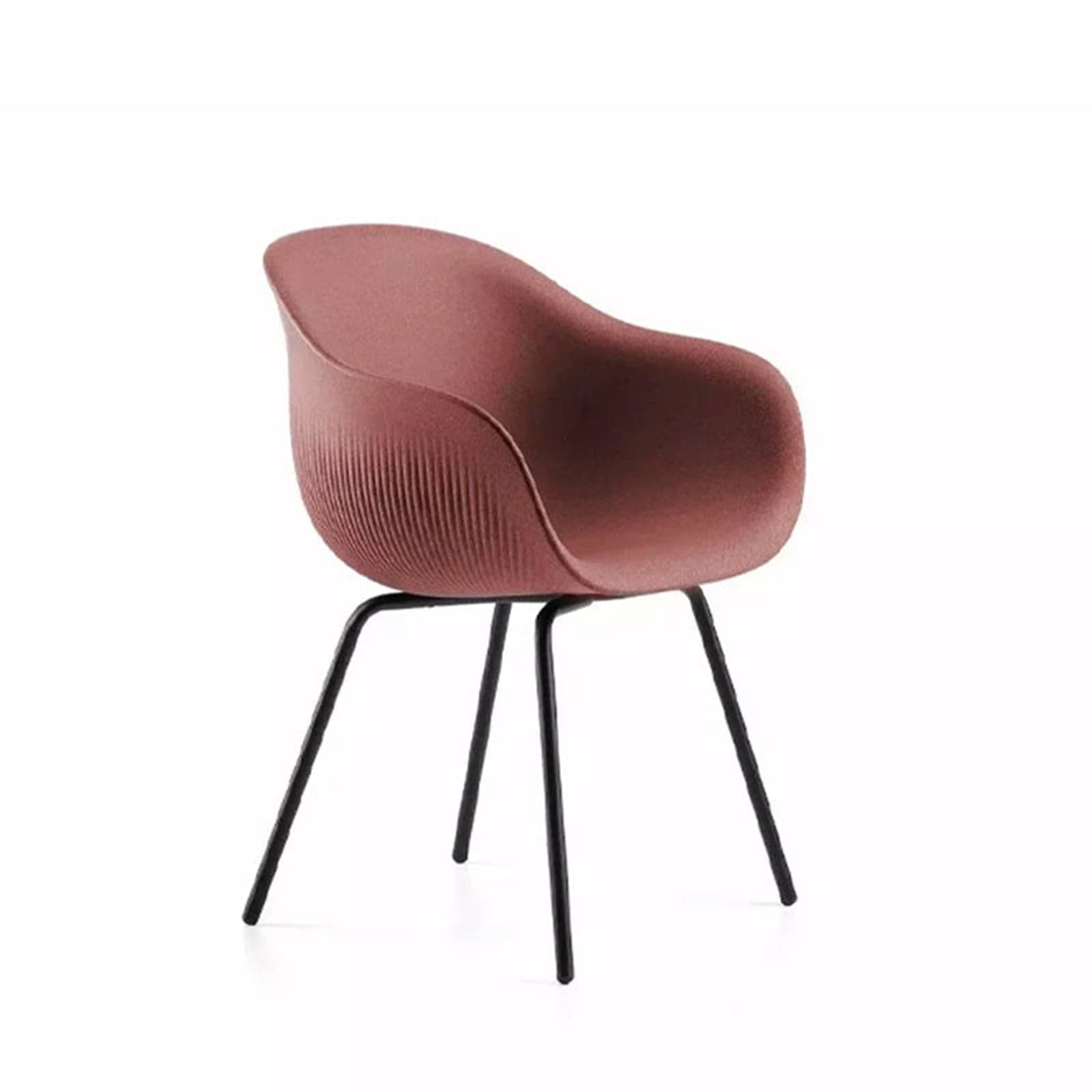 Sedia "Fade" struttura in polietilene e gambe in metallo per esterno in Sedie per tavolo da giardino Decor Space - Altamura, commercioVirtuoso.it