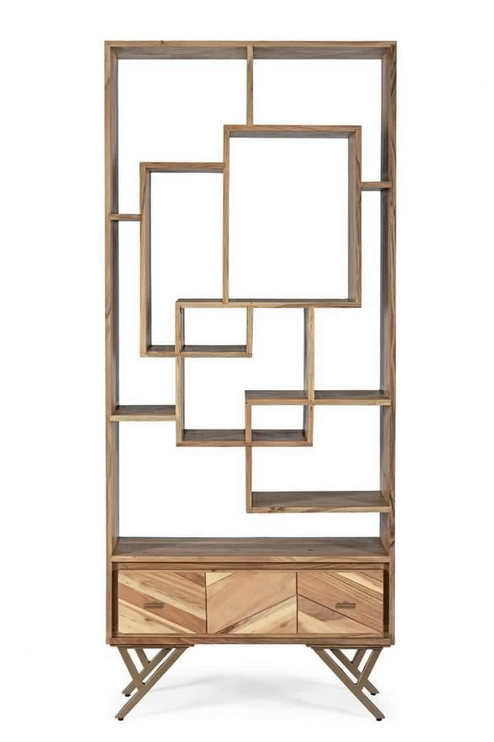 Libreria "Raida" porta oggetti, mobile per interno in Librerie Decor Space - Altamura, commercioVirtuoso.it