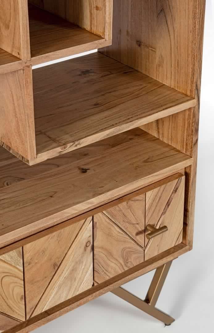 Libreria "Raida" porta oggetti, mobile per interno in Librerie Decor Space - Altamura, commercioVirtuoso.it