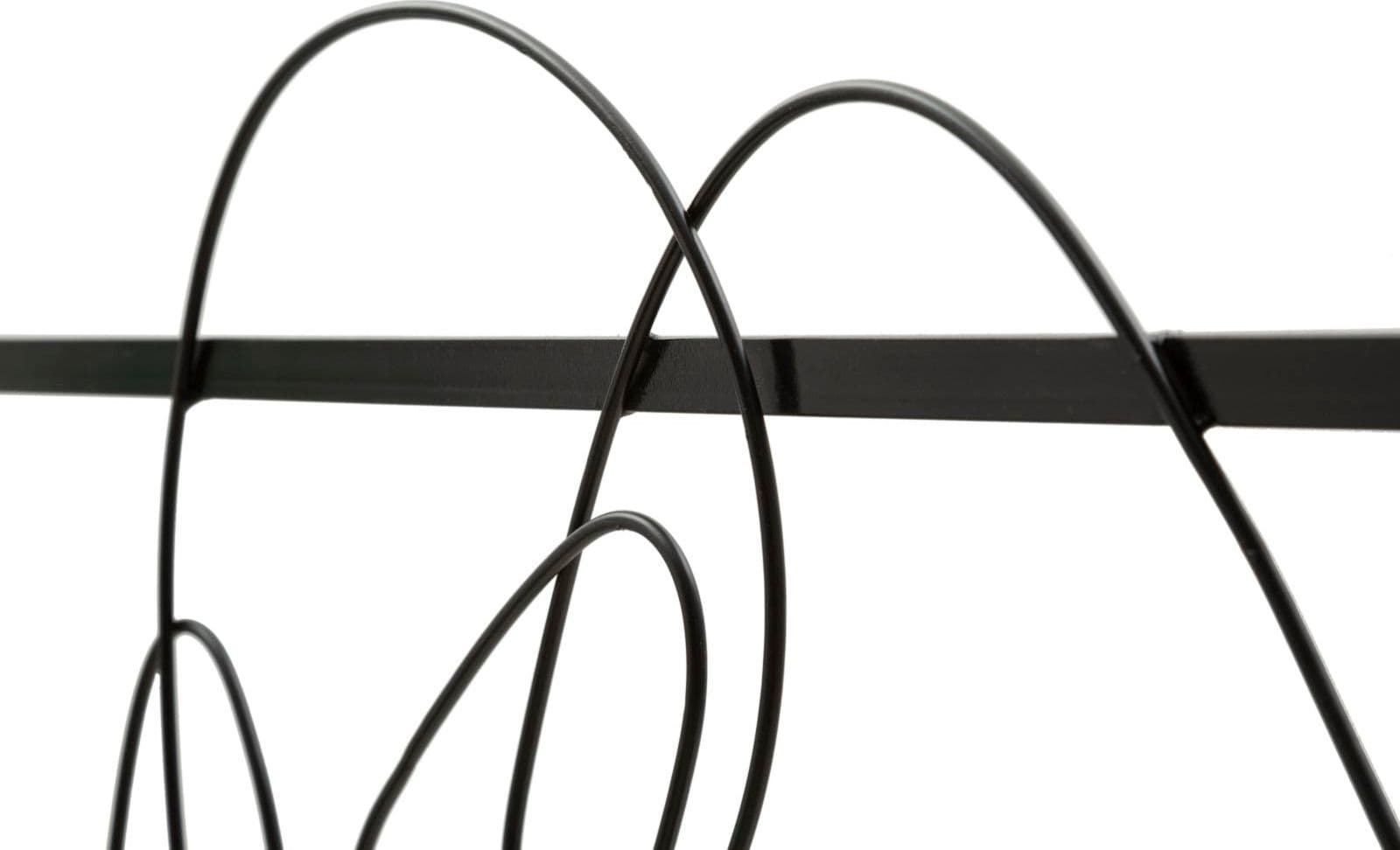 Pannello decorativo coppia donne in ferro per decorazioni ambienti set da 2 in Sculture a parete Decor Space - Altamura, commercioVirtuoso.it