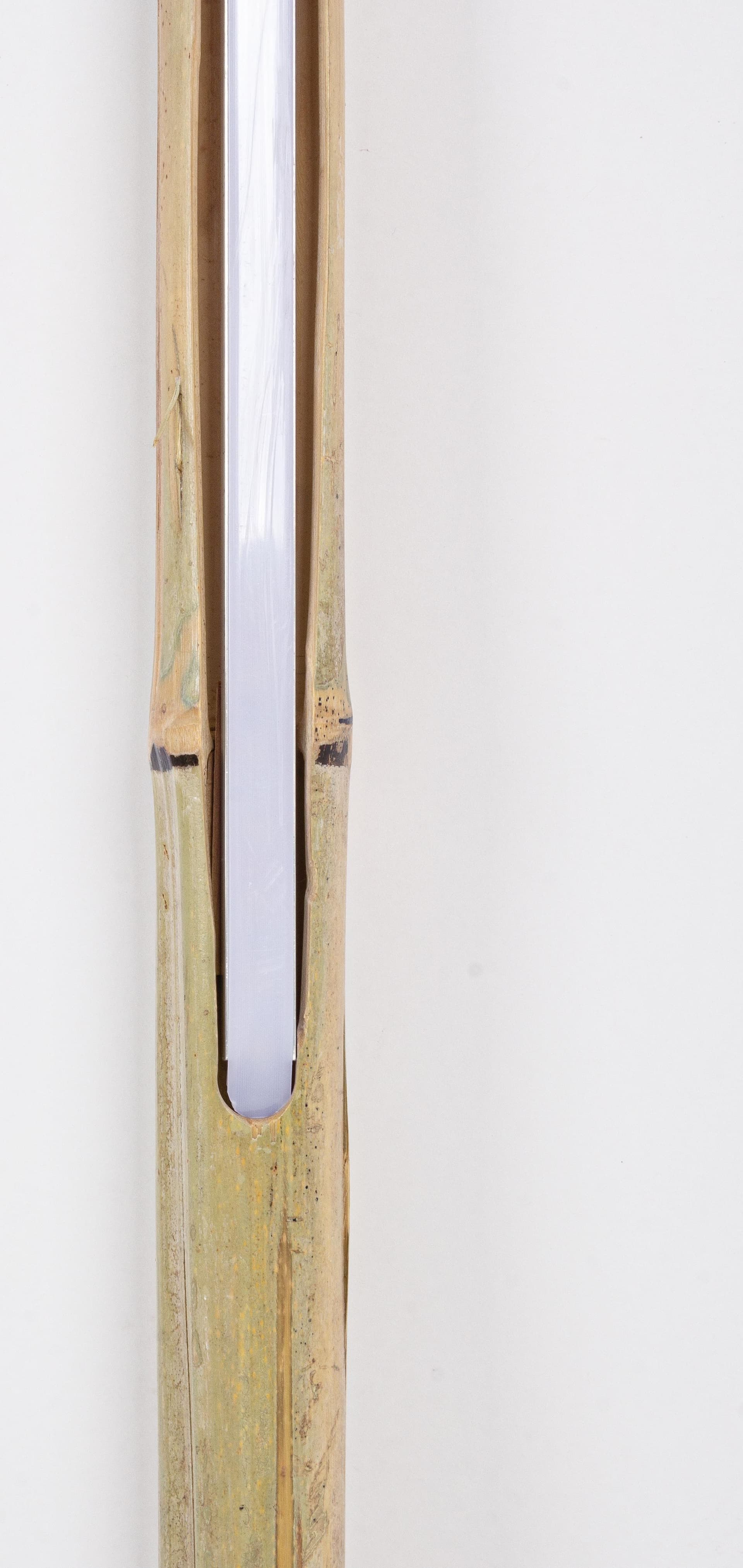 Piantana "Led Tubo Bamboo" h 200 cm in Lampade da terra Decor Space - Altamura, commercioVirtuoso.it