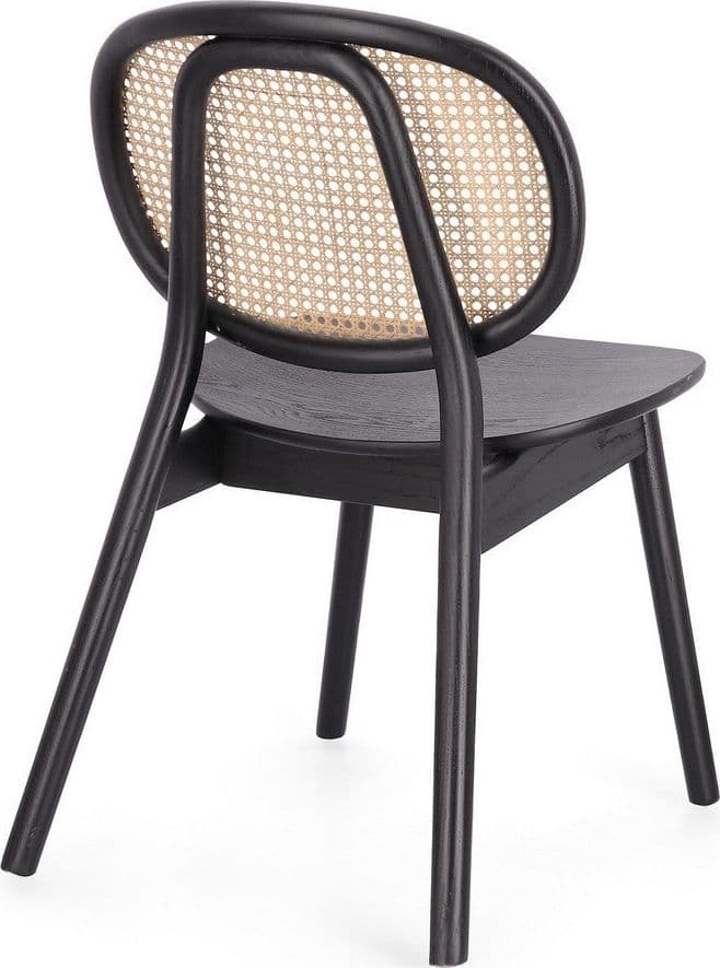 Sedia "Adolis" con struttura in legno di olmo, per arredo interno 49 x 42 x h 81 cm in Sedie Decor Space - Altamura, commercioVirtuoso.it