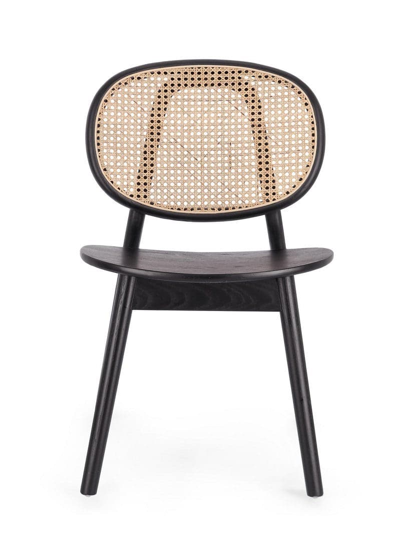 Sedia "Adolis" con struttura in legno di olmo, per arredo interno 49 x 42 x h 81 cm in Sedie Decor Space - Altamura, commercioVirtuoso.it