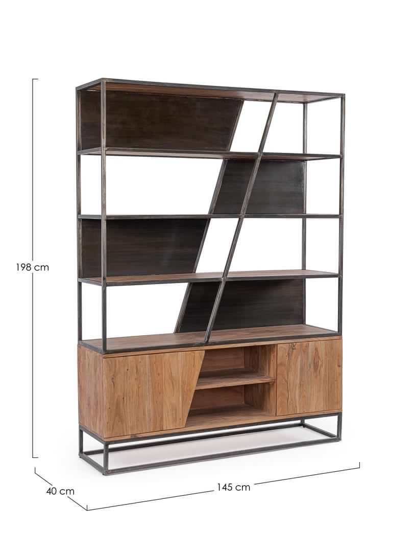 Libreria "Janak" porta oggetti, mobile per interno in Librerie Decor Space - Altamura, commercioVirtuoso.it
