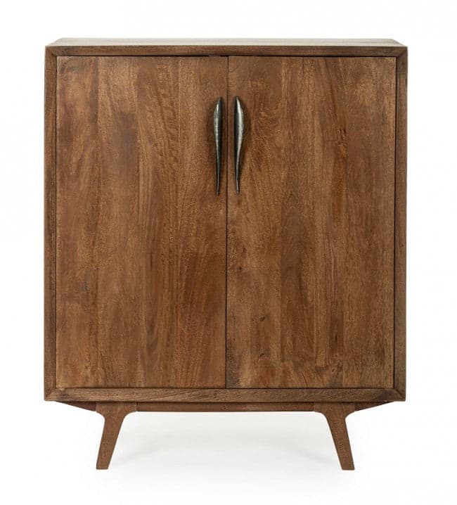 Mobile da bar "Sherman" da 2 ante in legno di mango con mensole, da 90 x 40 x 108 cm in Credenze e buffet Decor Space - Altamura, commercioVirtuoso.it