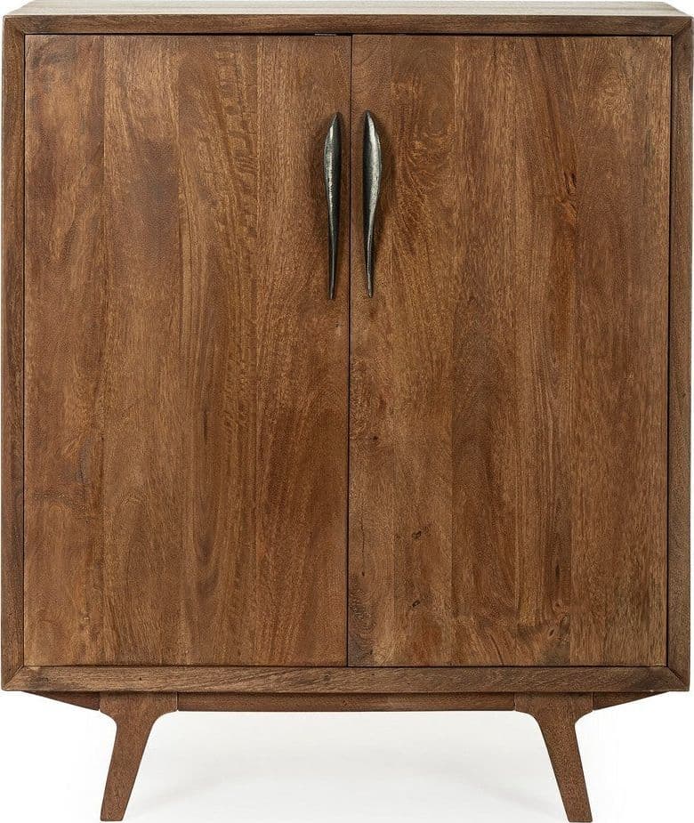 Mobile da bar "Sherman" da 2 ante in legno di mango con mensole, da 90 x 40 x 108 cm in Credenze e buffet Decor Space - Altamura, commercioVirtuoso.it