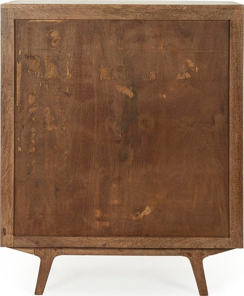 Mobile da bar "Sherman" da 2 ante in legno di mango con mensole, da 90 x 40 x 108 cm in Credenze e buffet Decor Space - Altamura, commercioVirtuoso.it