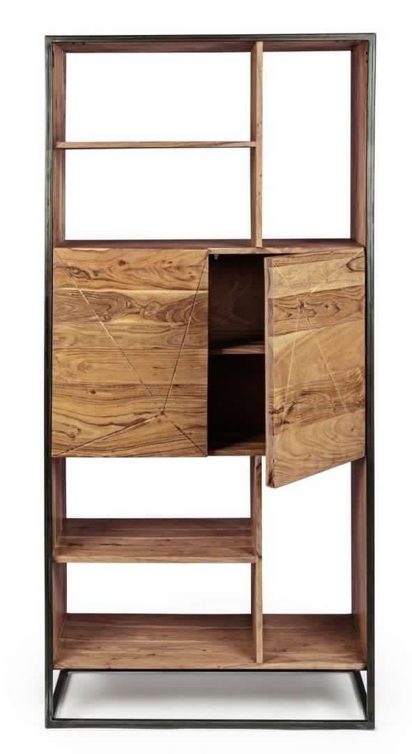 Libreria "Egon" porta oggetti, mobile per interno in Librerie Decor Space - Altamura, commercioVirtuoso.it
