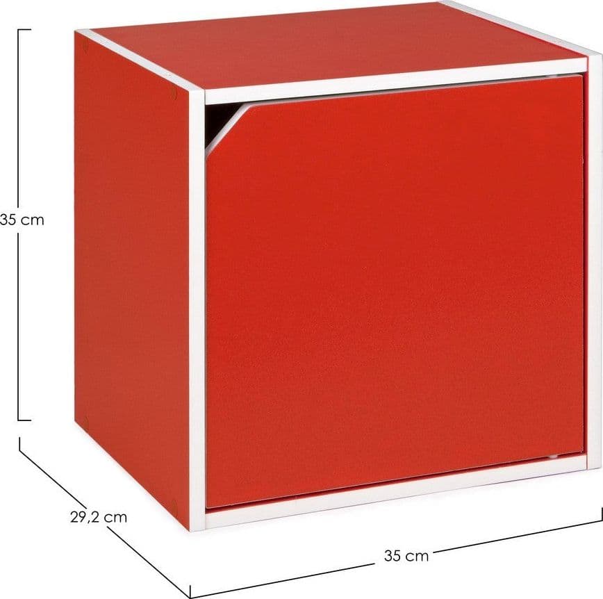 Cubo "Composite" porta oggetti, mobile per interno, 35 x 29,2 x 35 cm - 28