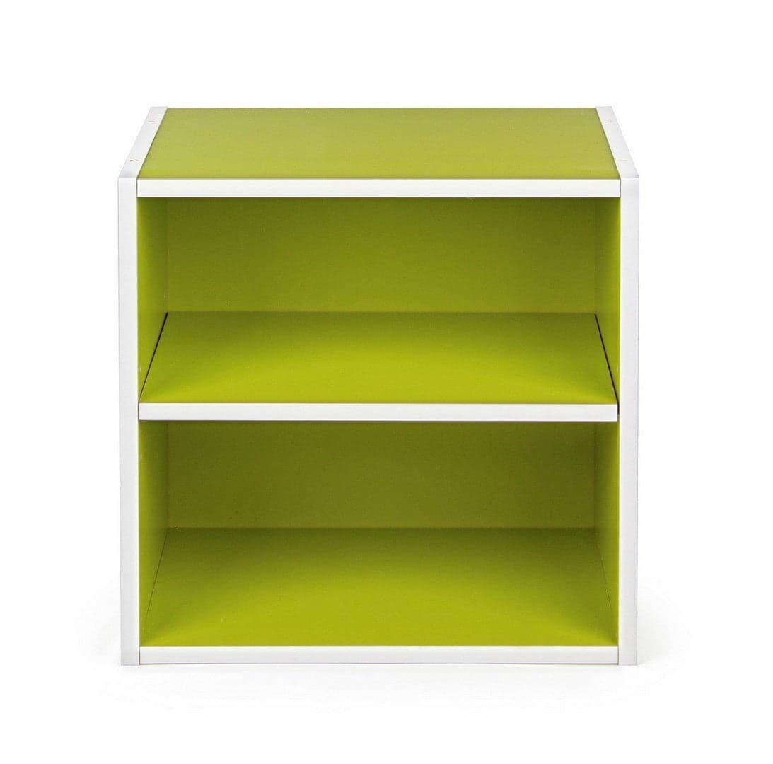 Cubo "Composite" porta oggetti, mobile per interno, 35 x 29,2 x 35 cm in Librerie Decor Space - Altamura, commercioVirtuoso.it