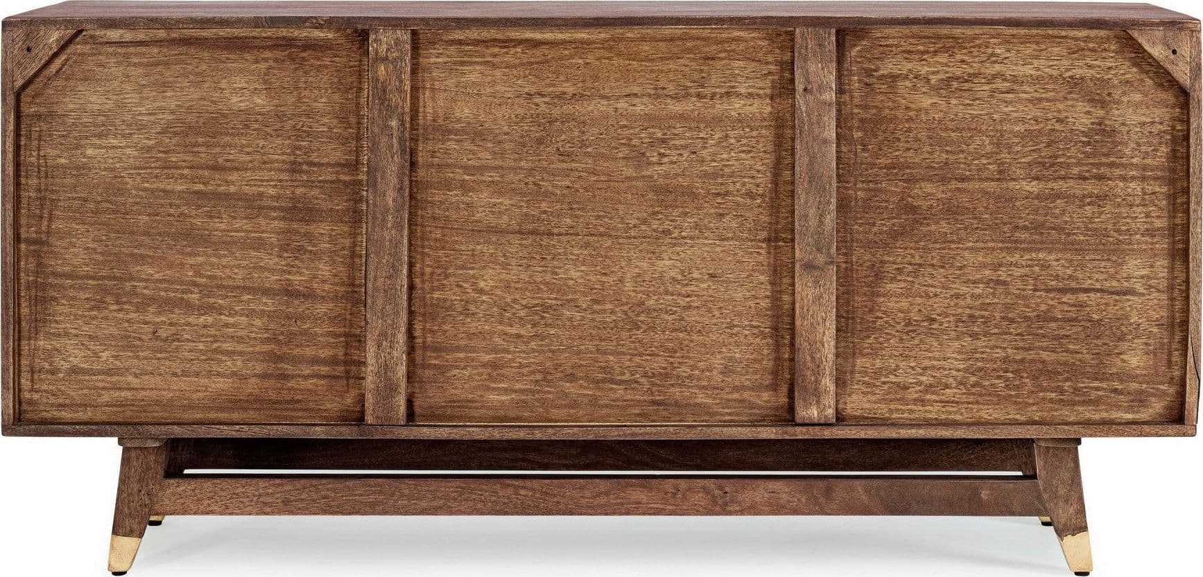Credenza "Dhaval" con struttura in legno di mango, mobile in stile moderno in Credenze Decor Space - Altamura, commercioVirtuoso.it