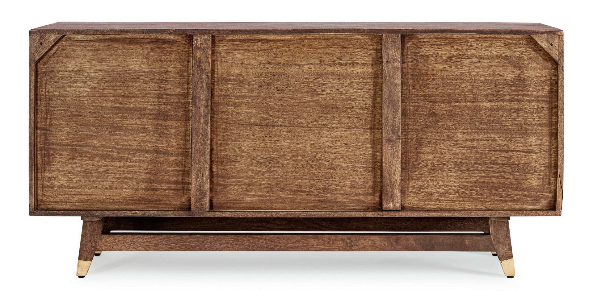 Credenza "Dhaval" con struttura in legno di mango, mobile in stile moderno in Credenze Decor Space - Altamura, commercioVirtuoso.it