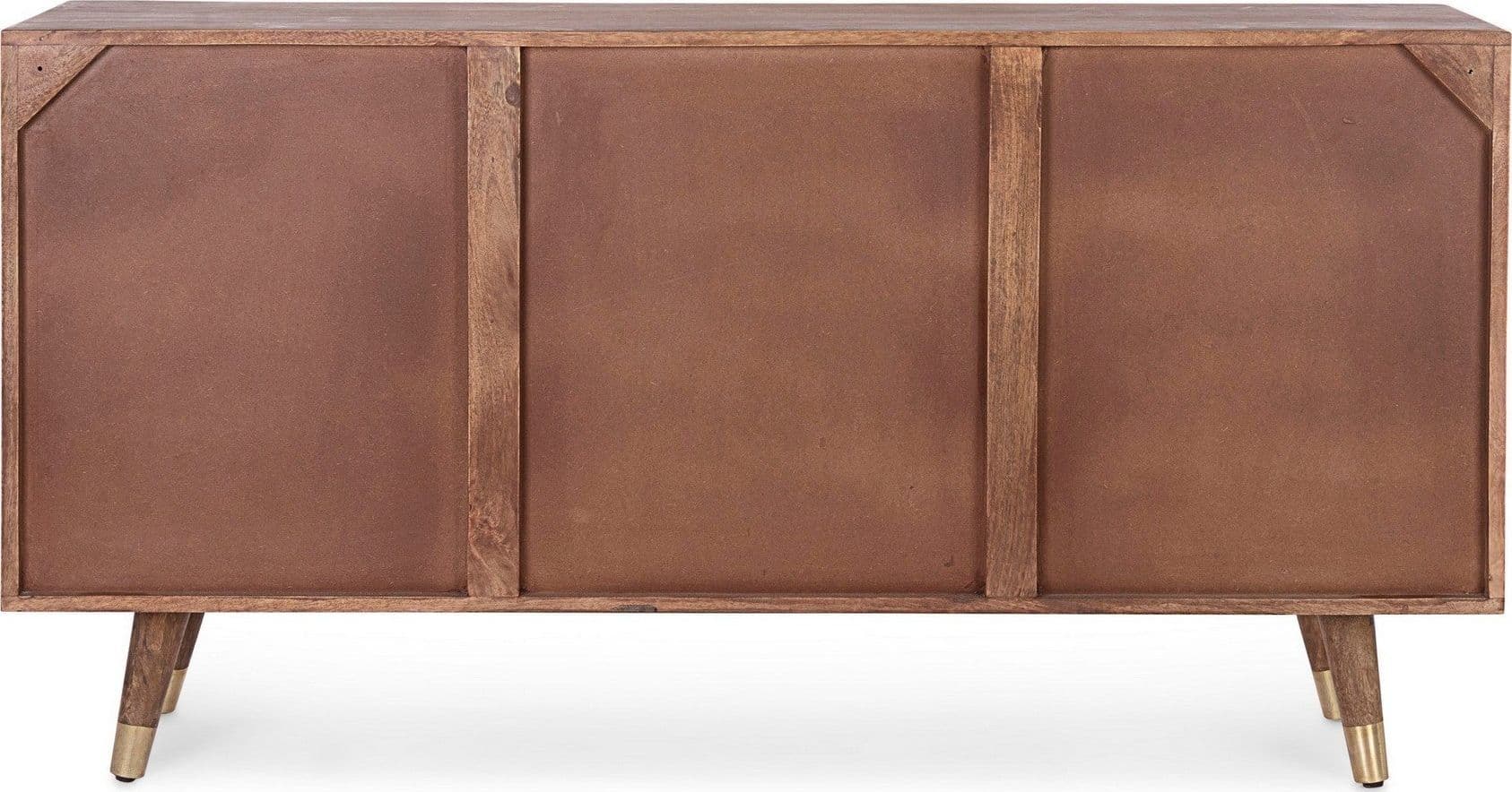 Credenza "Dhaval" con struttura in legno di mango, mobile in stile moderno in Credenze Decor Space - Altamura, commercioVirtuoso.it