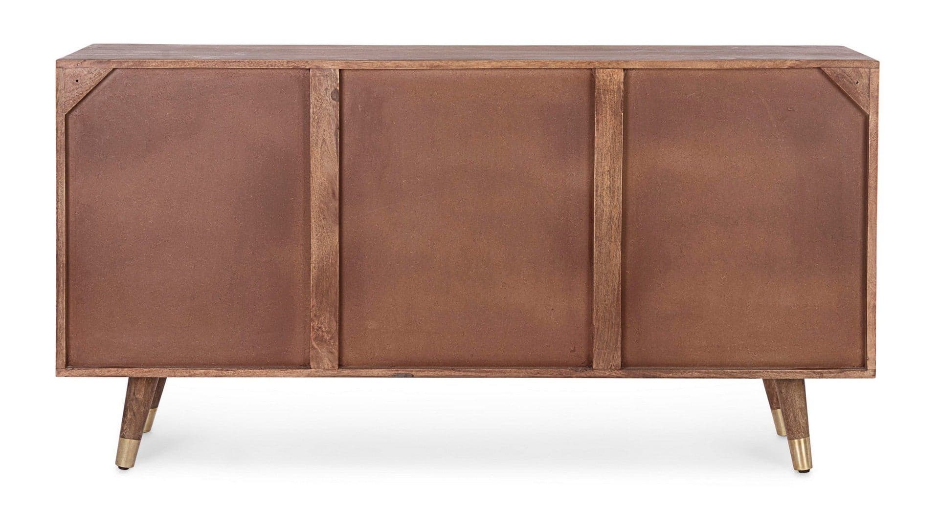 Credenza "Dhaval" con struttura in legno di mango, mobile in stile moderno in Credenze Decor Space - Altamura, commercioVirtuoso.it