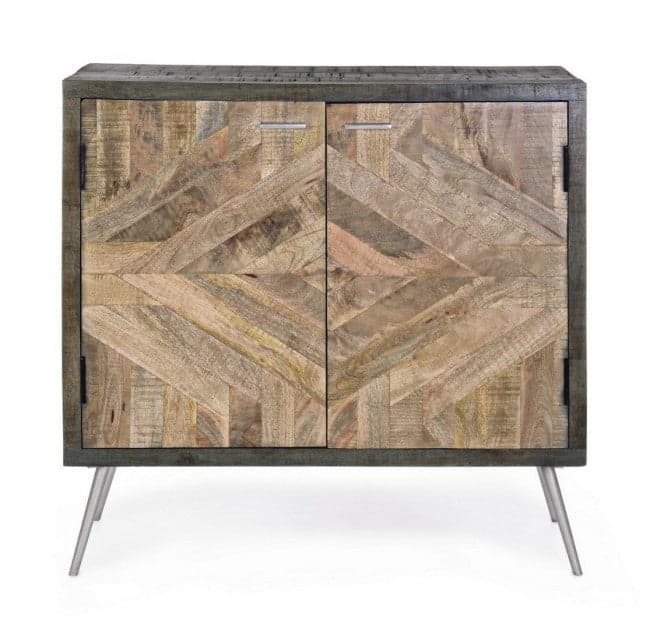 Credenza "Norwood" con struttura in legno di mango, mobile in stile industriale in Credenze Decor Space - Altamura, commercioVirtuoso.it