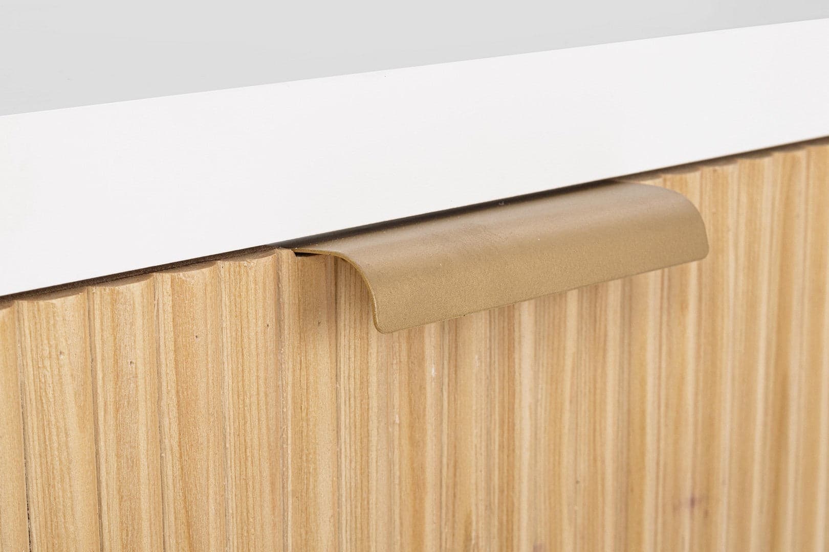 Comodino "Charley" per camera, Struttura In Mdf, Piano E Schienale In Mdf in Comodini Decor Space - Altamura, commercioVirtuoso.it