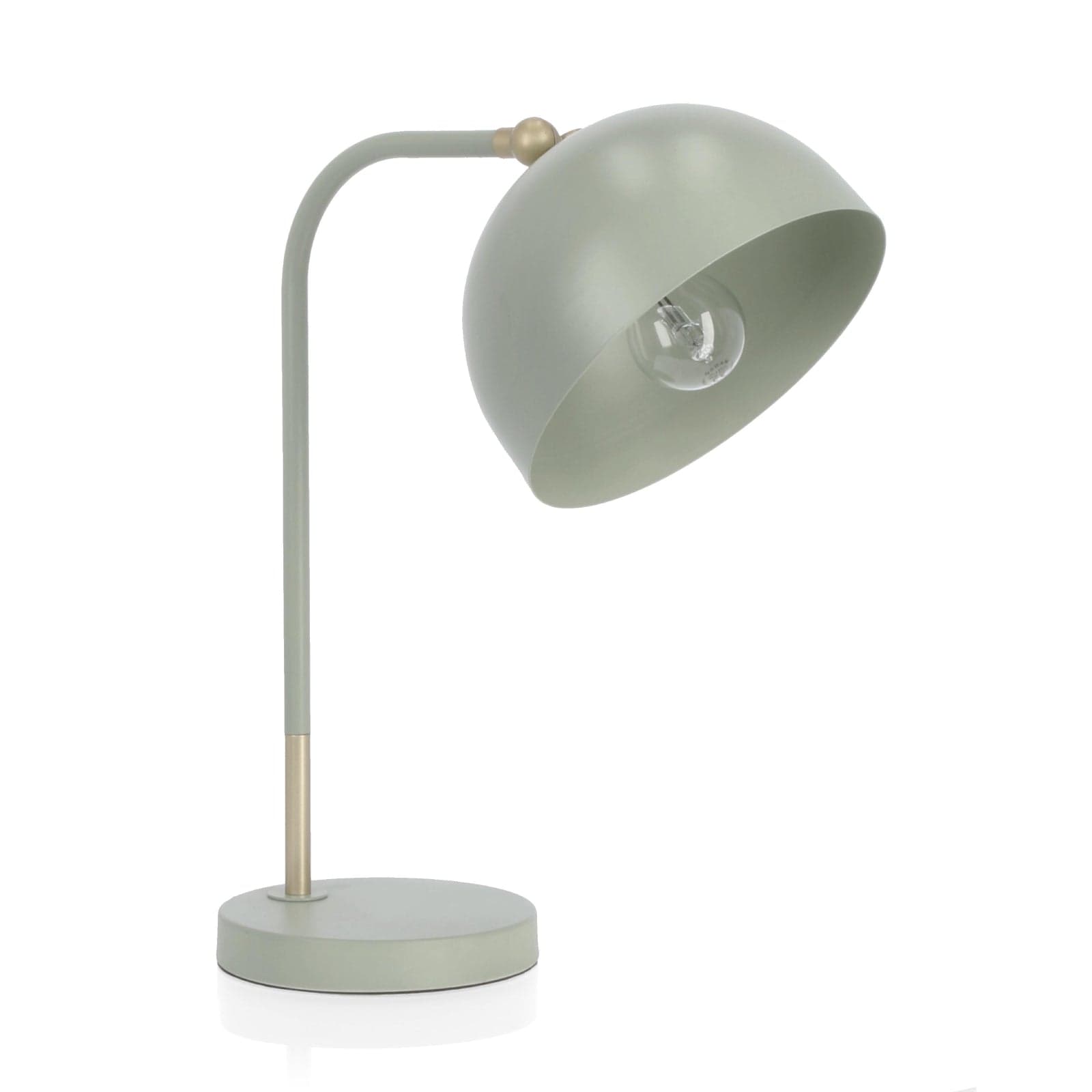 Lampada da tavolo "Glasgow" in acciaio h 41 cm in Lampade da tavolo e abat-jour Decor Space - Altamura, commercioVirtuoso.it