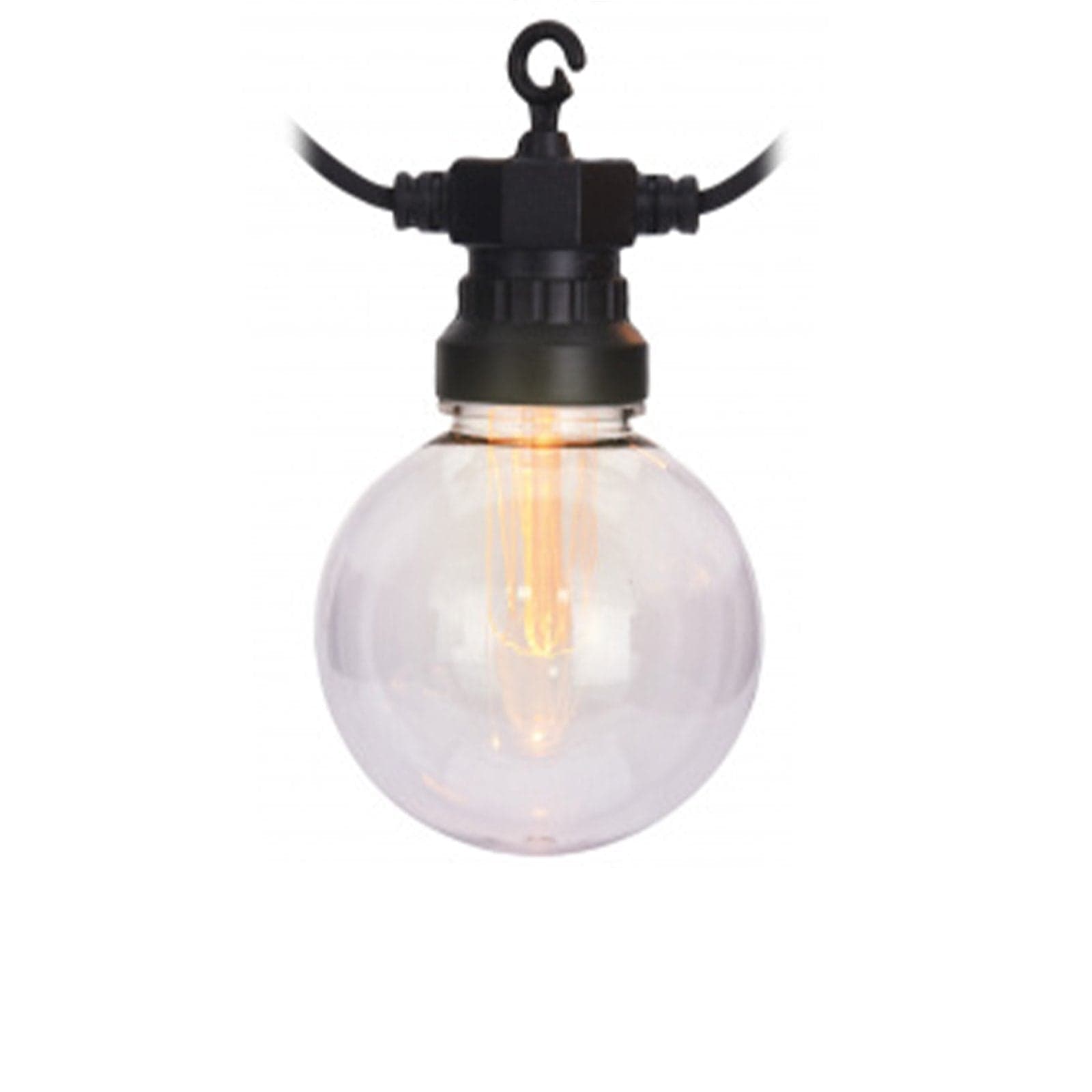 Cavo con 10 lampadine effetto vintage catena da esterno ed interno 7,5 mt in Lanterne Decor Space - Altamura, commercioVirtuoso.it